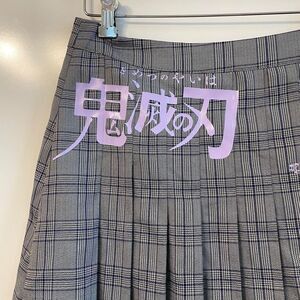 y2k plaid‎ Anime Pleaded Skirt Size 11